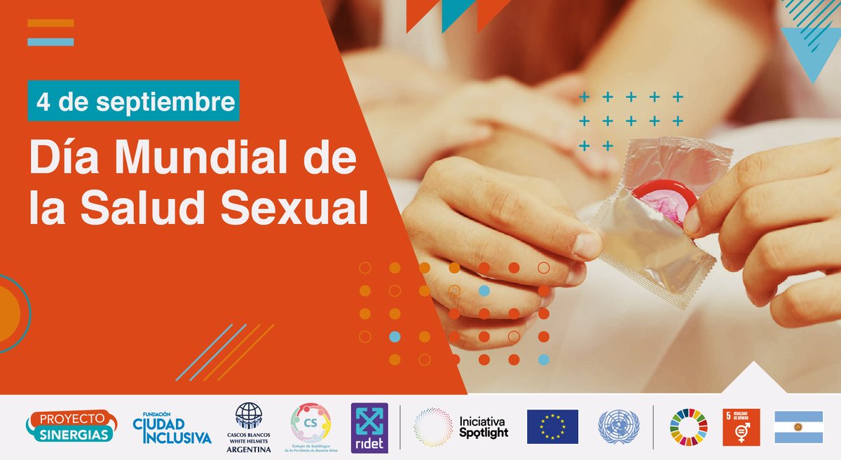 ProyectoSinerg1's tweet photo. Desde el 2010 se celebra el Día Mundial de la Salud Sexual para promover una mayor conciencia social en torno a la salud sexual que es definida por la Organización Mundial de la Salud como un estado de bienestar físico, emocional, mental y social relacionado con la sexualidad https://t.co/TL4nZGefoz