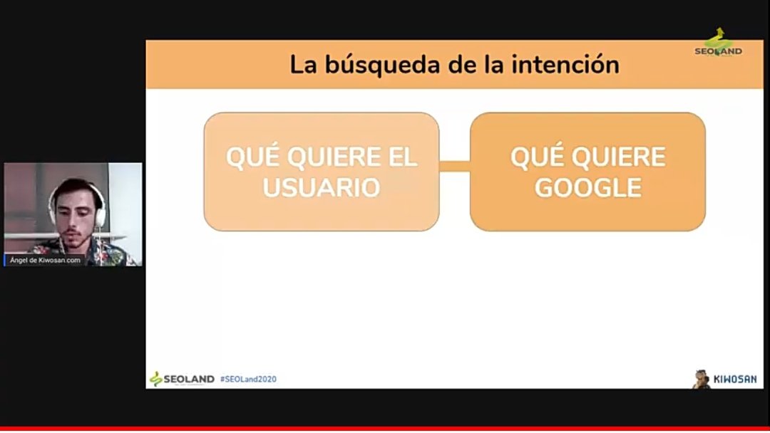 Cl4u_di's tweet photo. ¿Qué quiere el usuario? VS ¿Qué quiere Google? Sobre intenciones de búsqueda la charla de @AngelRodriguezC

Corriendo jornada de #SeoLand2020 https://t.co/m9aLLJAvgh