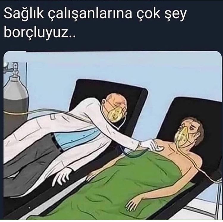 “maske takmayı takmayanlara” gelsin.