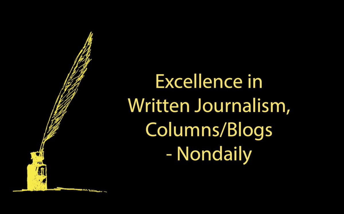 asoorma's tweet photo. WOWZA! My beer column won a Golden Quill award - thank you @PghPressClub!

And thank you @scrippsjschool for teaching me how to journalism!

As always, I appreciate y'all reading my words. Big love to all the winners. 📝 https://t.co/jHYm2uX75F