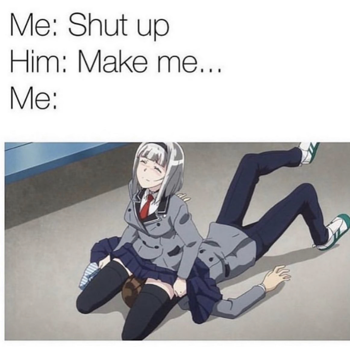 4Nerds1podcast's tweet photo. #shimoneta with the #lifelessons~ #makeme is up there with #scaredpotter for statements that instantly add sexual tension #annanishikinomiya #sox #anime #ecchi https://t.co/px769fBIBp