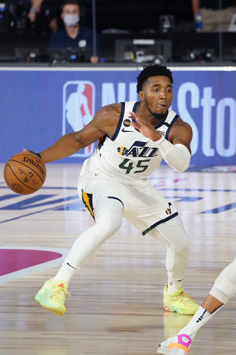 Here’s a list of Jazz franchise records Mitchell holds after this series:•Most points in a playoff game (2x)•Most 3 pointers in a playoff series•Most 3 pointers in a playoff game•Most 50 point games in a series•Most points in a playoff series