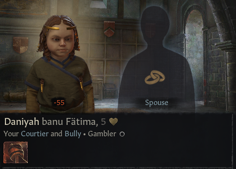 "how's Crusader Kings III going" well I'm getting bullied by a 5 year old