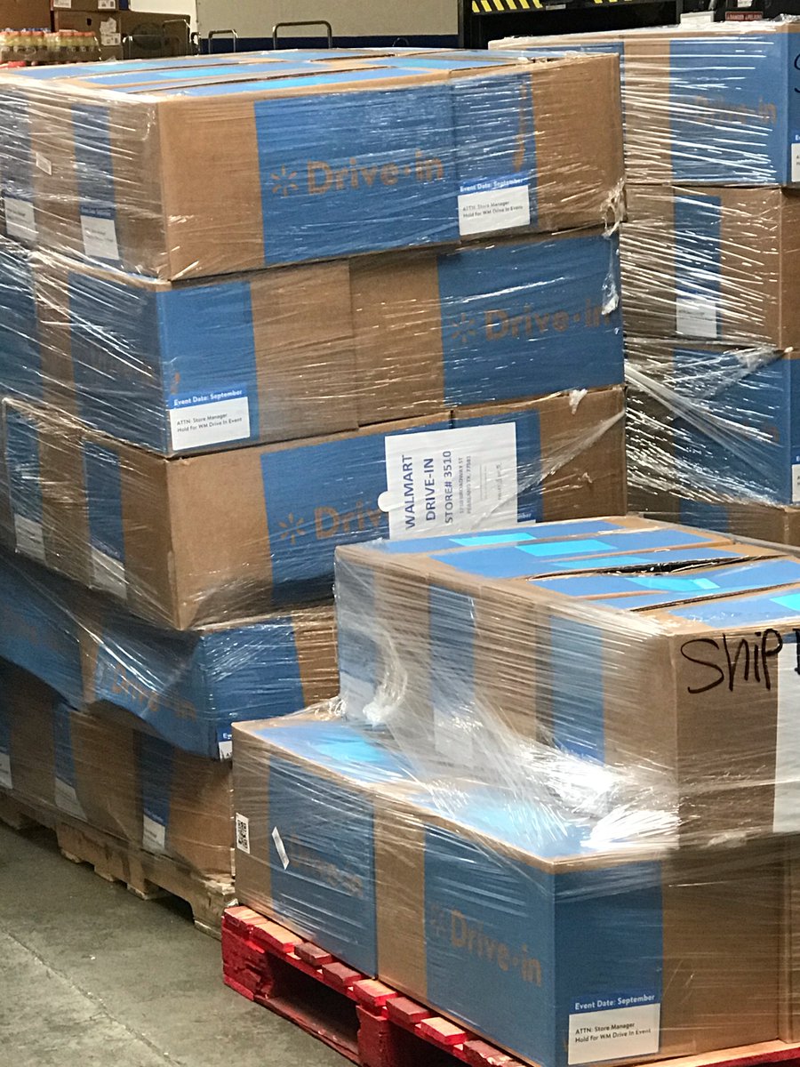 jnacirfa's tweet photo. @ACInvestorBlog  I saw this earlier in the morning at a Walmart.  Boxes of goodie bags for a drive in movie event. https://t.co/of2ojMn3mz