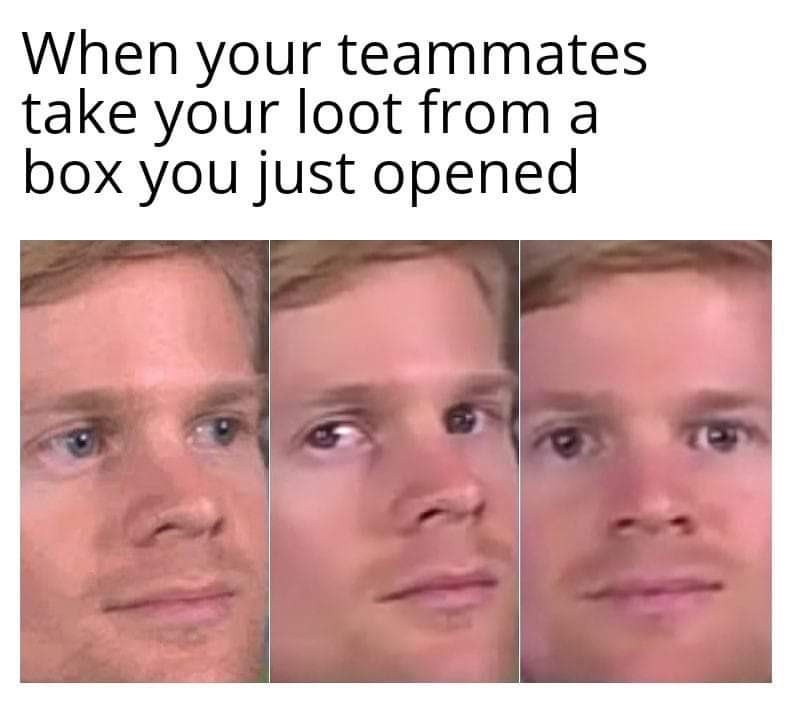 BadGamerClub's tweet photo. Pretty much me everytime the squad open a box, loot goblin extraordinaire 😂 @wozza_d @mark_s25 @martinjbell1 @shepchenko999 @InSholaWeTrust 

#gaming #winning #FridayFeeling #FridayMotivation #CallOfDuty #ModernWafare #Warzone #Warzoneclips #WarzoneSeason5 #XboxOne https://t.co/VqYQLqX9DA