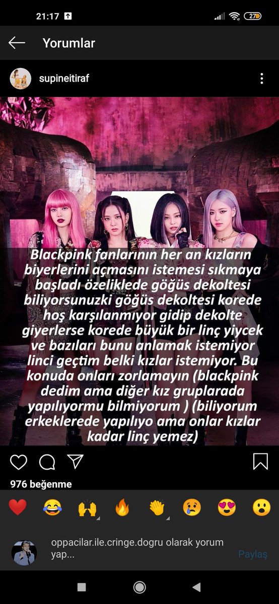 BenEyo5's tweet photo. Ayıp diye bir şey kalmamış... #kpopyasaklansın #kpop #blackpink #bts #twice #exo #rose https://t.co/JN7P7rPoAV