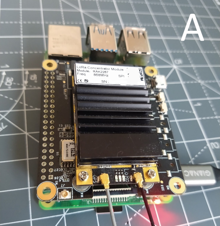 Stavros_IT's tweet photo. Here's my setup of the #RAK2287 #LoRa gateway module based on the #SX1302 chip. Tested with a #mPCIe breakout, as well as, with a PiHat connected to @thethingsntwrk. Read the full story: https://t.co/ay6p6oHksd. Btw, are you the A or B type of guy/gal? #RAKstar #lpwan #IoT #TTN https://t.co/O1uuzSND3c