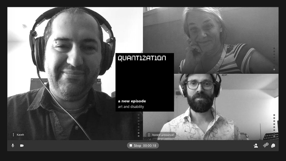 Quantization teamed up w/ <a href="/colinbdclark/">Colin Clark</a> to focus on the art + inclusion.
Cyn Rozeboom, the Executive Director of <a href="/TangledArtsTO/">Tangled Art + Disability</a>, an artist herself, was our guest.
Speaking of art &amp; inclusion refers to at least 3 main topics, the artists, the audience &amp; the subjects and mediums.