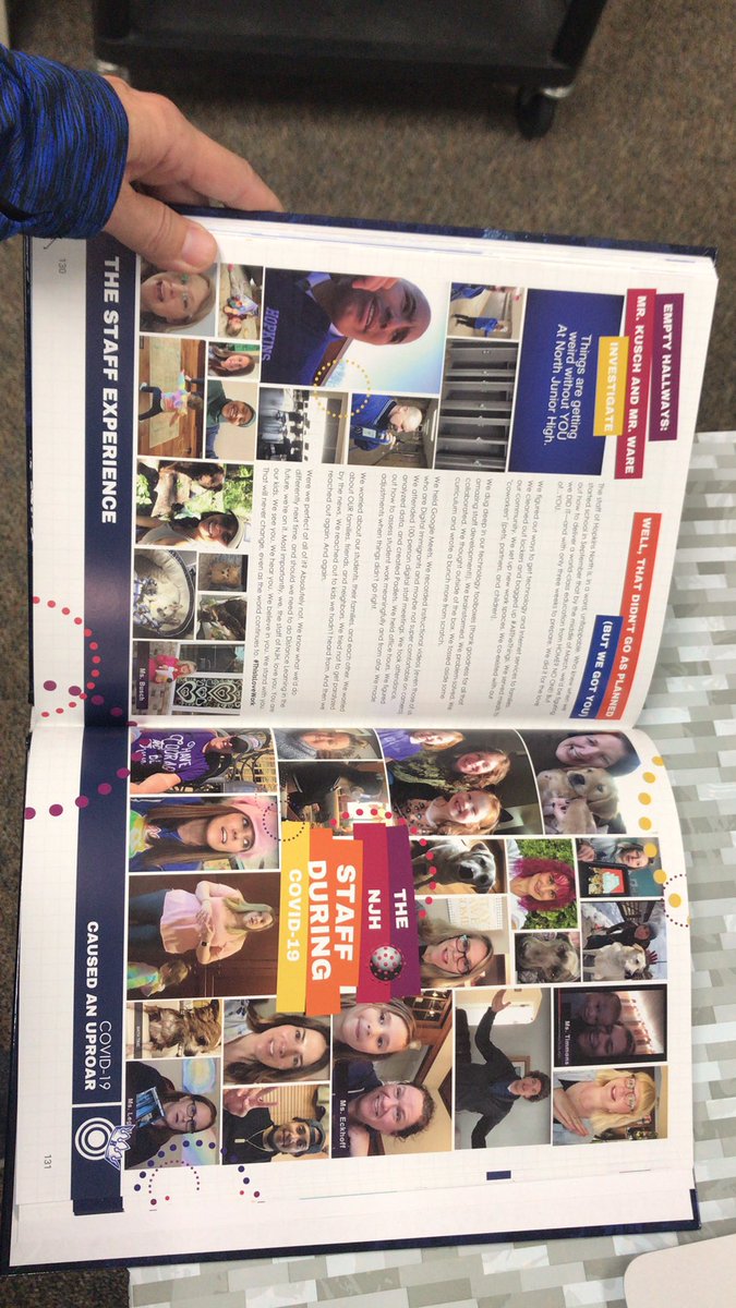 cmattsteacher's tweet photo. The NJH yearbooks from last school year are finally here. COVID messed us up, so we had to finish it this summer. 

We think Thursday or Friday this next week, you’ll be able to pick up your yearbook. More info soon! https://t.co/gZCCc46jY8 if you still want one! #NJHPride https://t.co/kmJ4wDrRGK