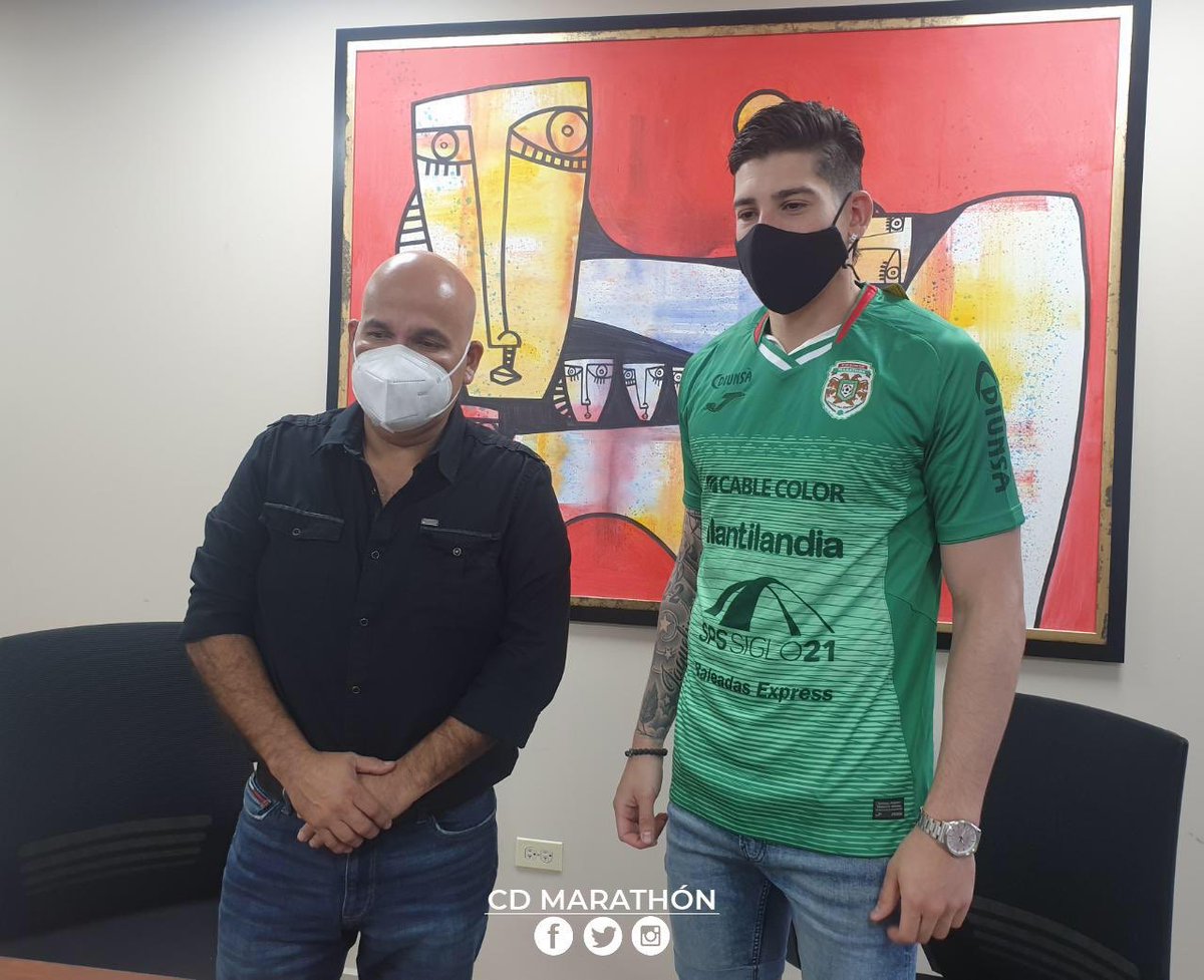 📸PRESENTACIÓN OFICIAL | Hoy viernes se realizó la presentación de nuestro delantero #RyduanPalermo como nuevo jugador de #CDMarathón. 👏🏻💚

#YoSoyFuriaVerde #AlentandoDesdeCasa🦖