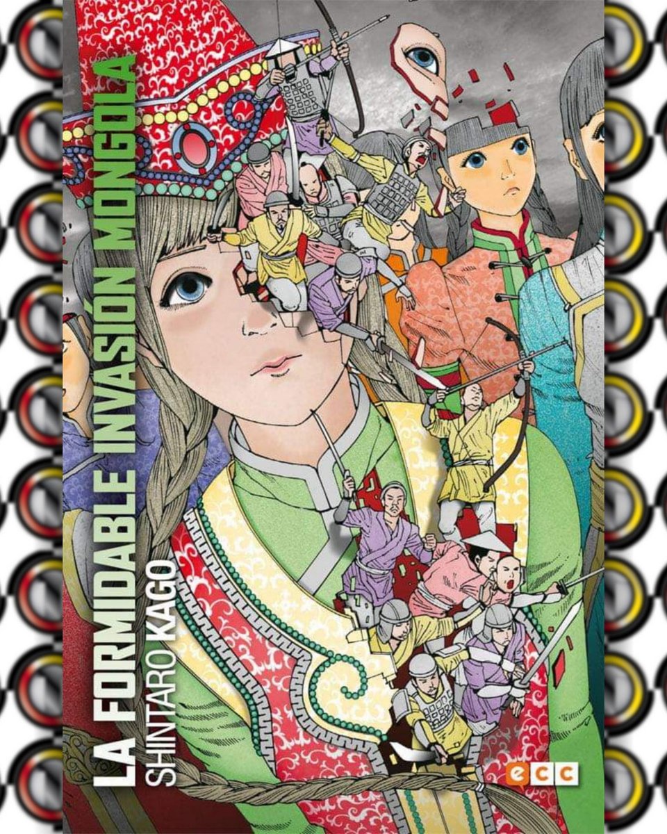 PlanTComics's tweet photo. Tomo de 192 páginas a cargo de Shintaro Kago.
Tapa blanda, en castellano.

#LaFormidableInvasionMongola #ShintaroKago #MangaEnEspañol https://t.co/c5PfYq2uGo