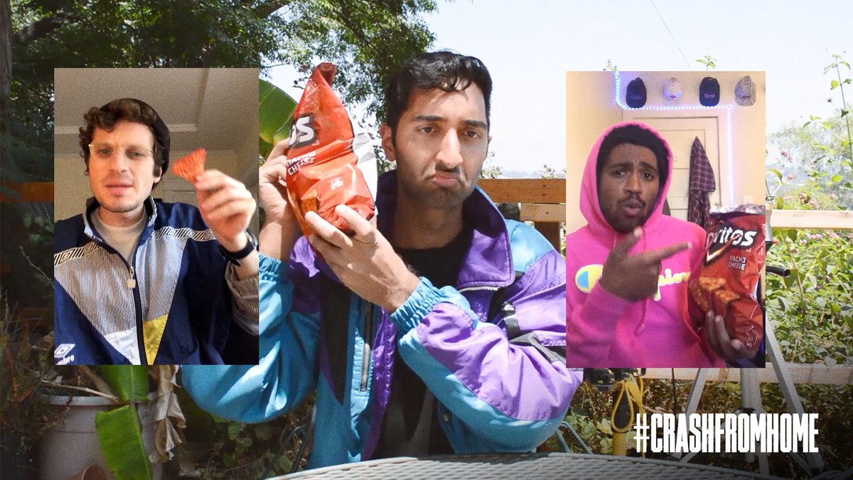 Doritos's tweet photo. π₯ Congratulations @Fraktheperson
That crunchy rap was so good it deserves its own commercial! #CrashFromHome https://t.co/Q9FI61dCng