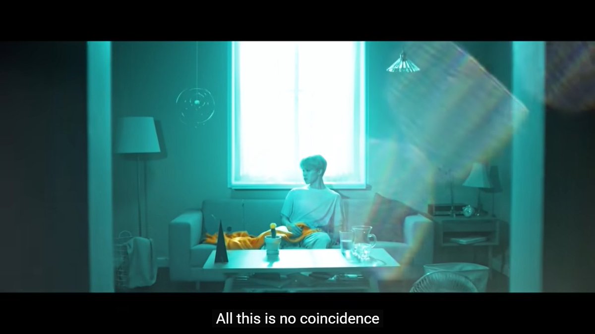 Serendipity is the faculty or phenomenon of finding valuable or agreeable things not sought out for. Jimin’s song is about serendipitously finding love, as shown with lines such as “All this is no coincidence”, “providence of the universe”, and “the universe has moved for us.”