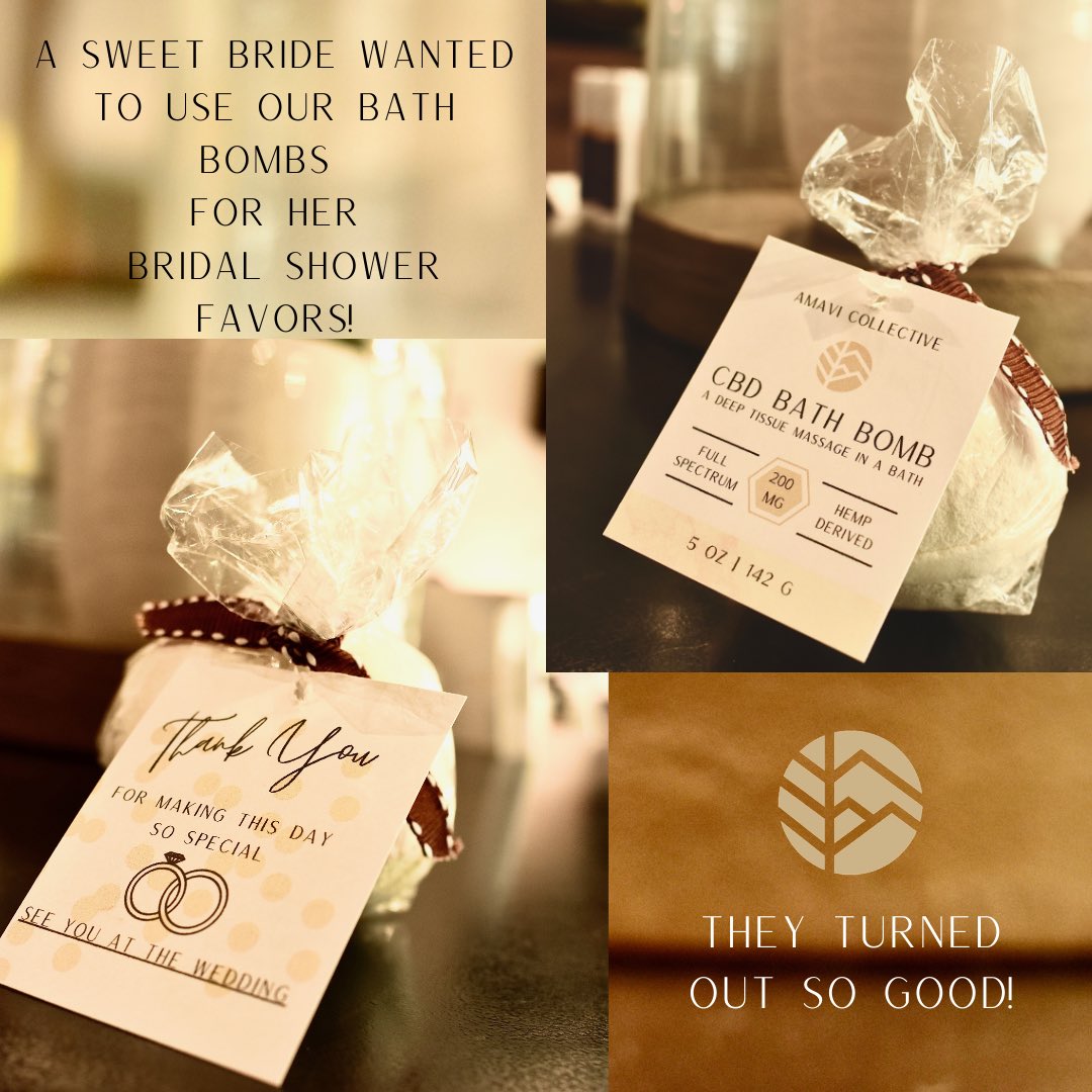 amavicollective's tweet photo. Where are my #Canna Brides at? #bridalshower #favors #cbd #wedding https://t.co/As70TTpogR