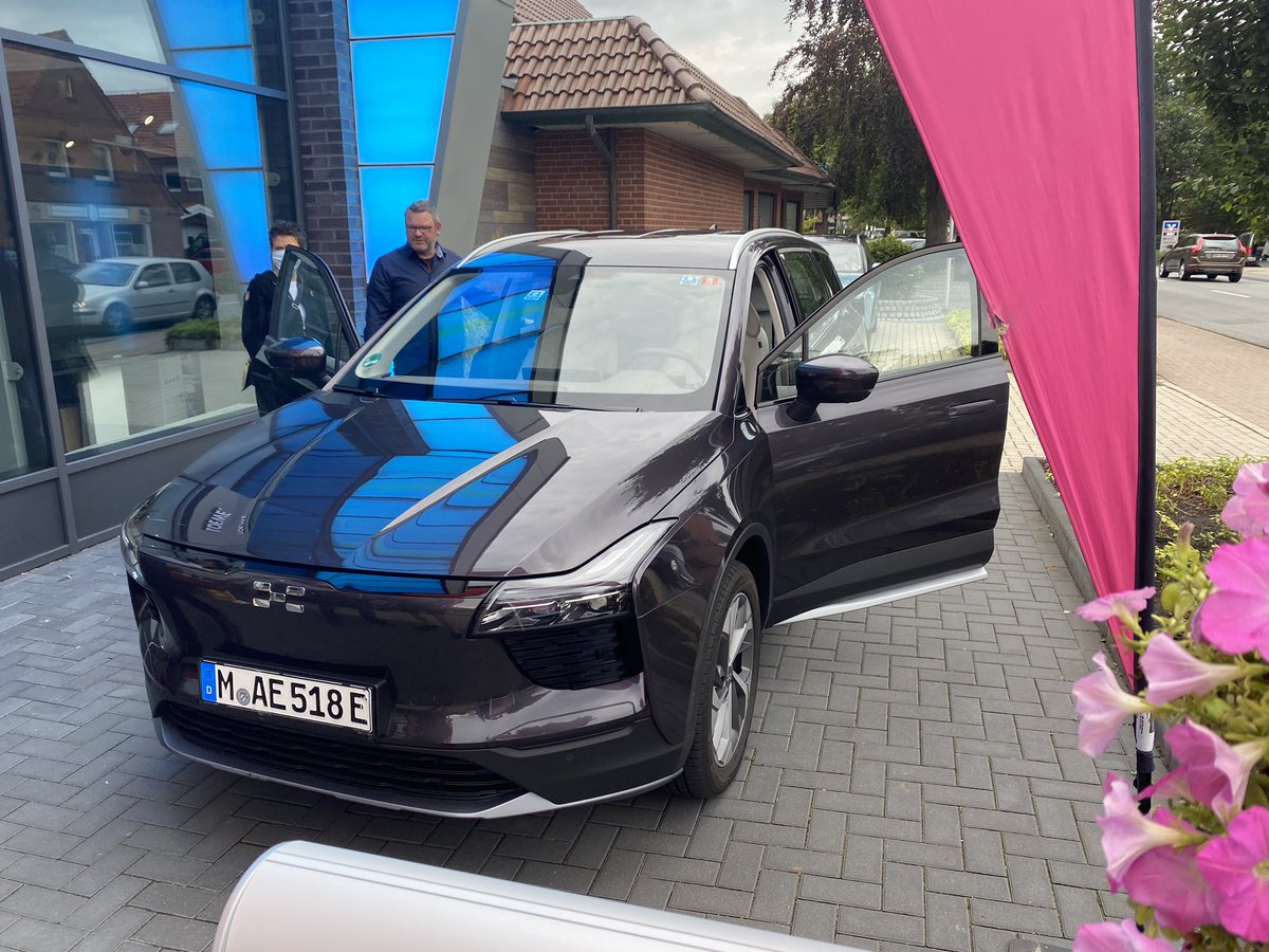 Vandaag proefrit gemaakt in #aiways u5 .. wauw .. positief verrast #bijtelling #ElectricVehicles