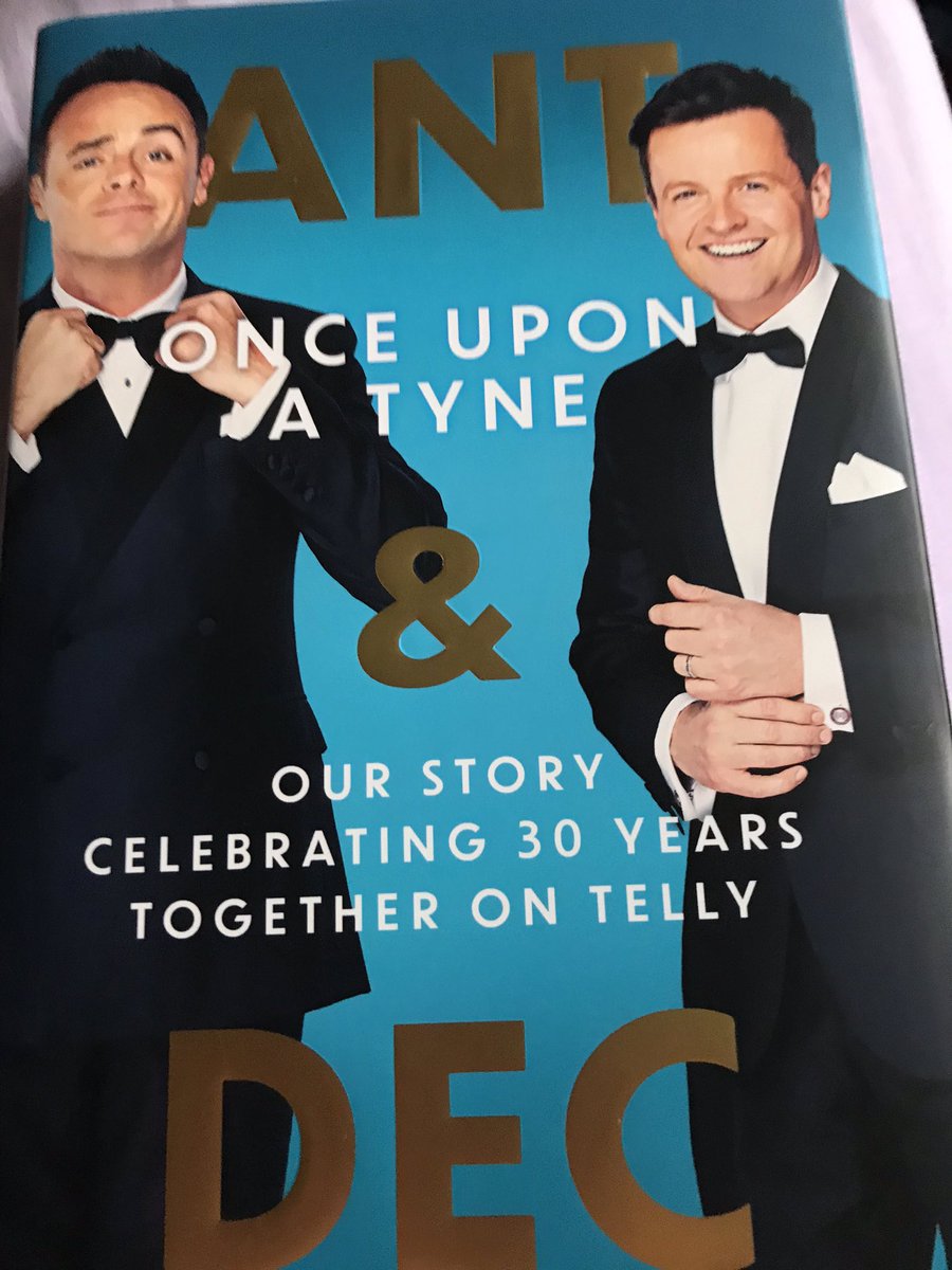 Estarella's tweet photo. So this arrived today can’t wait to read it!! Treated myself with a signed copy!! @antanddec #excited #loveyouguys  ❤️❤️ https://t.co/Q0gxupg914