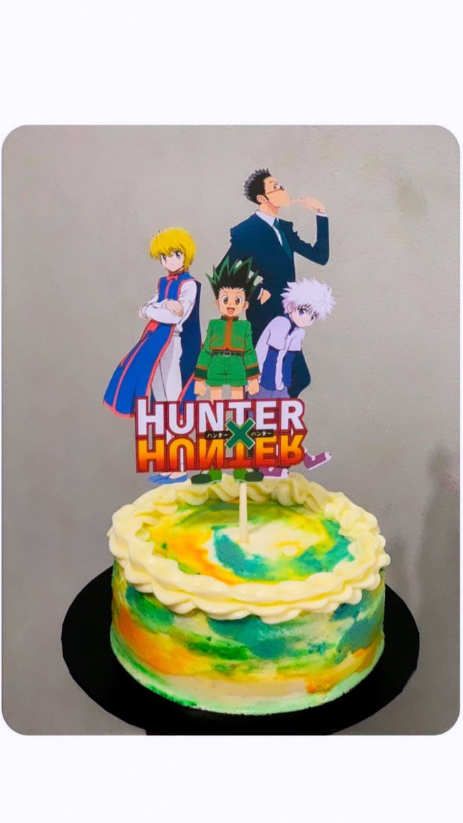 Hunter X theme cake✨