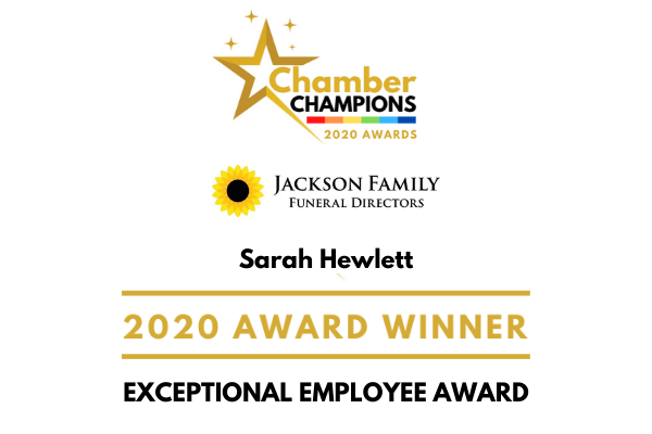 HW_Chamber's tweet photo. Huge congratulations to the winners of the Exceptional Employee Award, sponsored by @mfgsolicitors!

Sarah Hewlett of @JacksonFunerals and Juliet Wilde of @CelticMarches!

#HWChampionAwards https://t.co/9x8v9frDpb