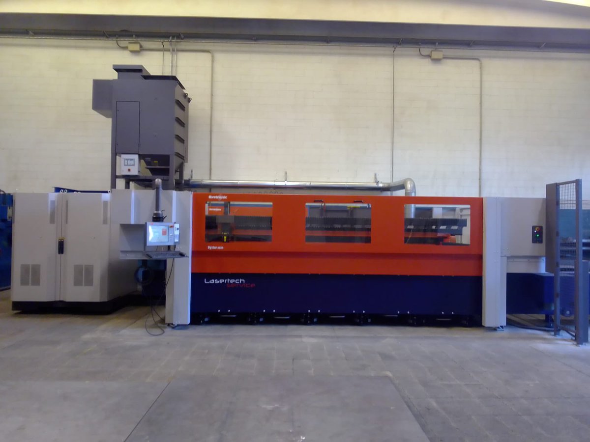 Lasertech_'s tweet photo. Installazione Bystar 4020 4400w del 2006 presso Fausto Castoldi Srl di Biassono (MB) terminata.....buon lavoro al Nostro nuovo Cliente https://t.co/TUWbNrIzk1
