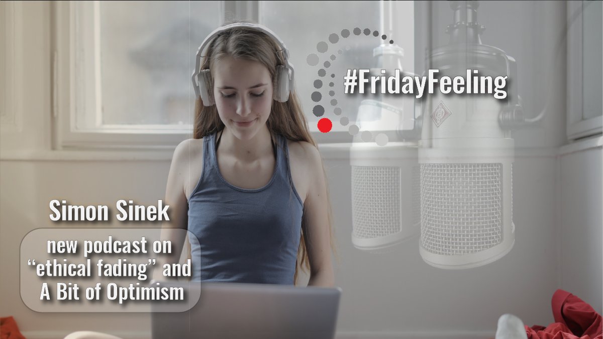 HelloDirect's tweet photo. ...Are you honest? Ever told a lie?
For the #podaddict w/ #FridayVibes wanting #inspiration, renowned #entrepreneur @simonsinek & Dr. Lenny Wong discuss "ethical fading" in modern life & what we can do about it.
#podcastmovement Listen: https://t.co/32ZmmSHqIB https://t.co/YIBbeLFZaG