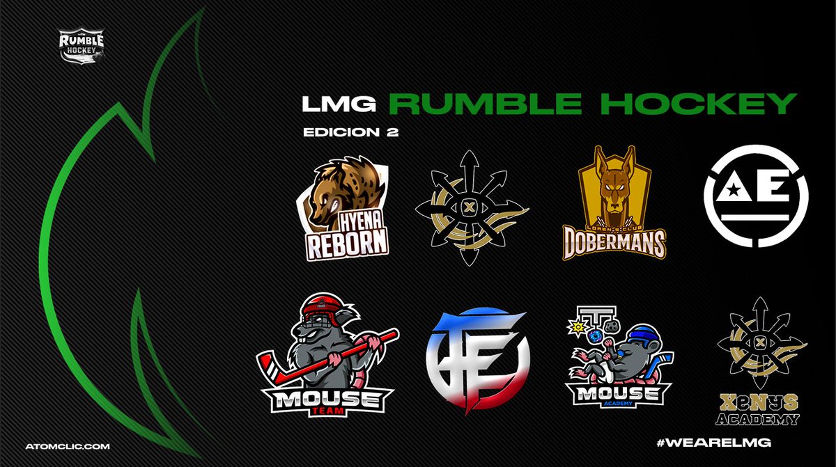 Estos son los 8 equipos de esta segunda edicion de la LMG Rumble Hockey Invitacional.

¿Quien creen que ganará?
Este fin de semana lo sabremos 🏆

#RumbleHockey