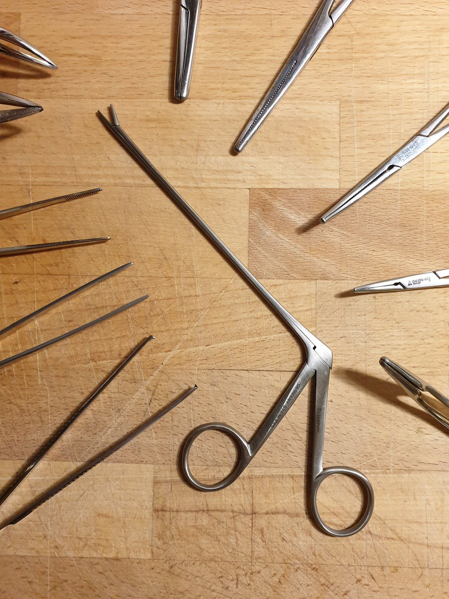 realVendetti's tweet image. @donttrythis 
Look what i found ♡ 
besides some other really cool #forceps(es?) and #tweezers 

#favoritetools #extendedgrabbermicroforceps