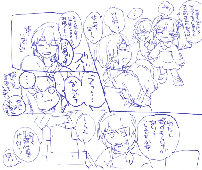 筆が悪ノリした 
