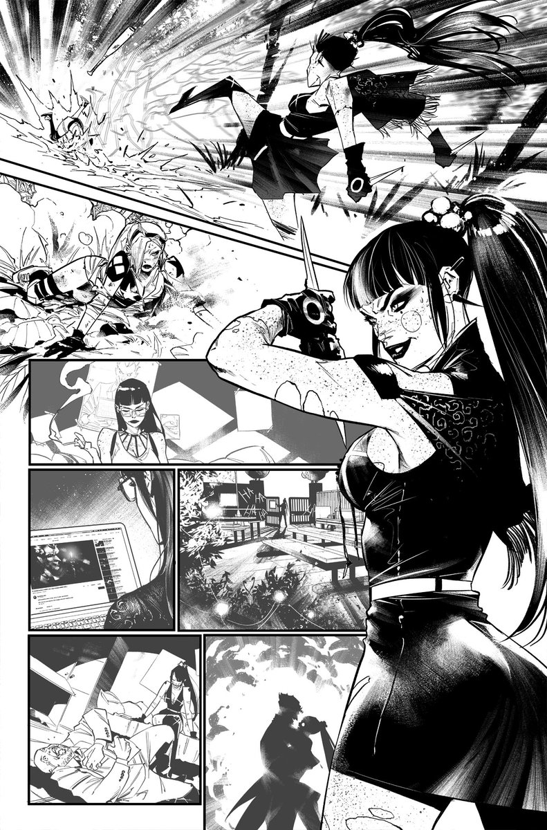 I think that of every characters I have designed this year, she has been my most nice surprise!, how I wish you were not so ruthless, damn Punchline! or.. not? ;) #punchline #batman #98 #jokerwar @JamesTheFourth