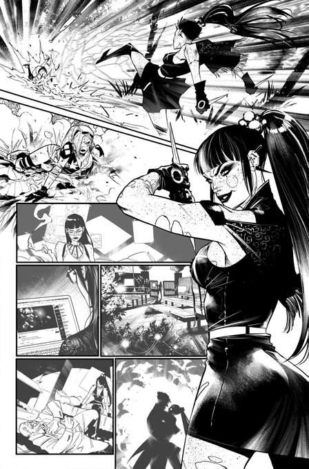 I think that of every characters I have designed this year, she has been my most nice surprise!, how I wish you were not so ruthless, damn Punchline! or.. not? ;) #punchline #batman #98 #jokerwar @JamesTheFourth 