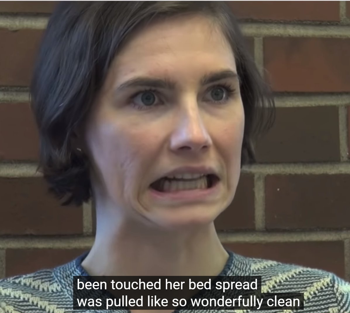 KrissyG1's tweet photo. #AmandaKnox

Has Amanda Knox and Wallace of Wallace and Gromit, ever been seen in the same room together?

The 'Wallace and Gromit' Look of Fear - ~ Mark Bowden, Body Language Expert. https://t.co/5fjZPdGtSm https://t.co/ktR98b9hus