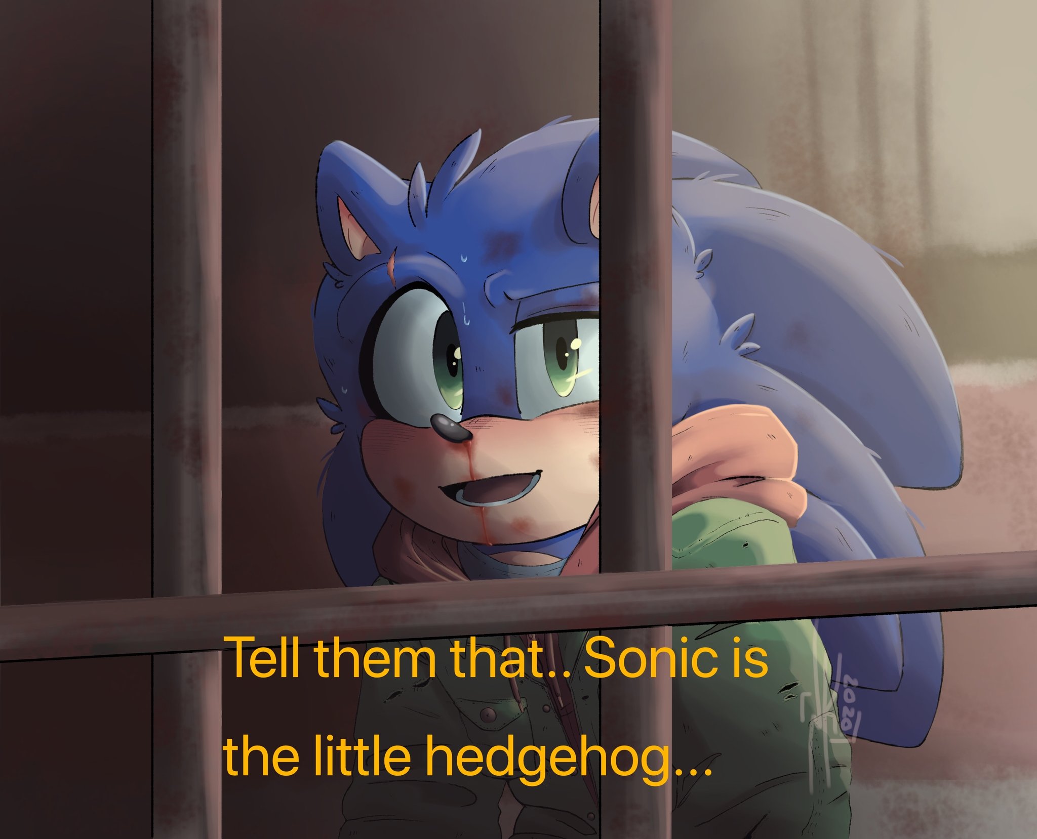SONIC TLOU AU — not exactly a shipping question, although the