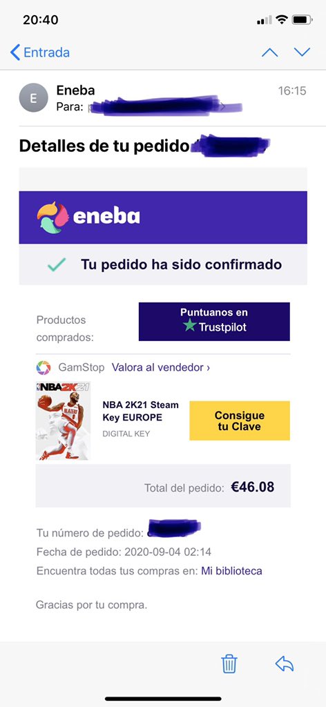Pablo_S8's tweet photo. He comprado el nba 2k21 para pc por error en @eneba_es , me ayudáis con un RT a encontrar a alguien que lo quiera?
@Sergiiram @avemario32 @rafaelTGR2K @Aircriss @trescoball gracias de antemano!! https://t.co/XIIPzwaKBO