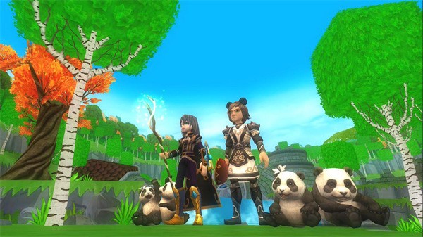 Wizard101's tweet image. It's Pandamonium in the Spiral this weekend! 🐼 

Take a screenshot of you and your friends with panda pets or mounts and reply to this post with it by end of Monday, Sept. 7. We'll select 5 entries to win another currently available pet of your choice! #Wizard101 #Pandas