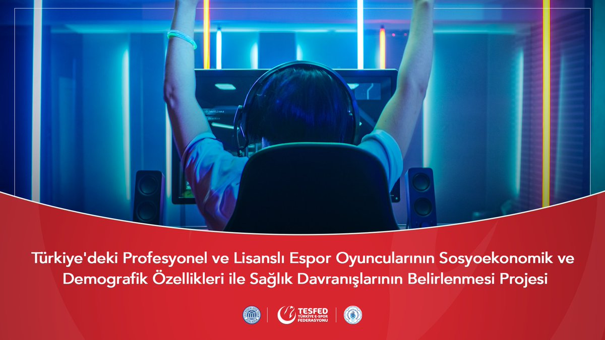 TESFED desteğiyle Bandırma Onyedi Eylül Üniversitesi Espor ve Ekonomisi Uygulama ve Araştırma Merkezi “Türkiye'deki Profesyonel ve Lisanslı Espor Oyuncularının Sosyoekonomik ve Demografik Özellikleri ile Sağlık Davranışlarının Belirlenmesi” araştırma projesini gerçekleştirecek.