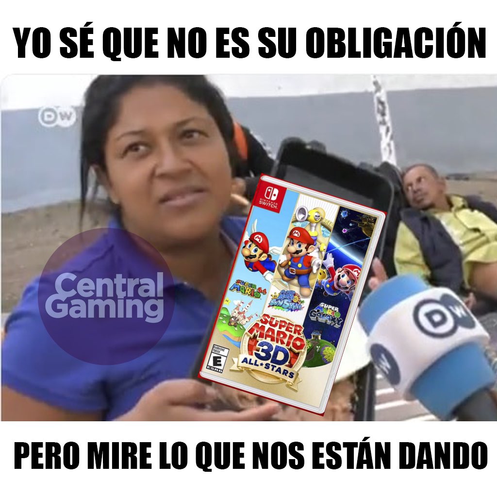 oskarroa's tweet photo. ¡Algo más por favor! Es cumpleaños del Mario Rojo. #centralgaming #Nintendo https://t.co/wS5zD8goLO