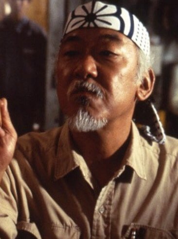 BrandonLMaxwell's tweet photo. Movie fact of the day: Pat Morita of Karate Kid was married to Evelyn Guerrero of Cheech &amp; Chong and Blood In Blood Out.

Mr. Miyagi was down for the brown! https://t.co/8YCCHu2XgO