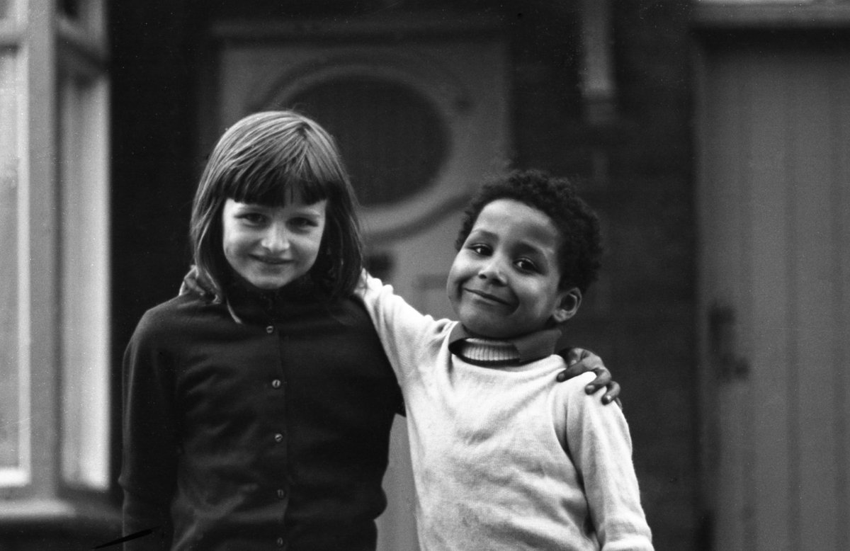 No one is born racist .Stoke on Trent, early 1970s.Photo  @globaljukeboxer