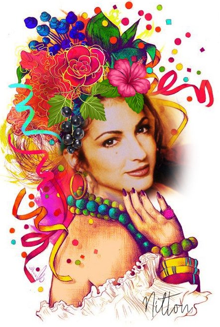Mi modesto homenaje a Carmen Miranda, Gloria Estefan y su grandioso #Brazil305. @GloriaEstefan eres grande. Un abrazo desde Cuba. pic.x.com/op5rgyaniv