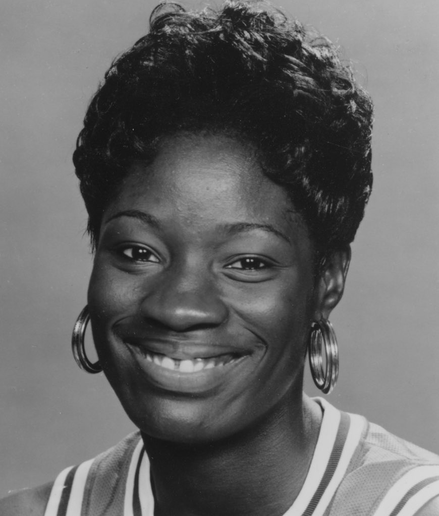 SoConSports's tweet photo. Introducing Hall of Fame Fridays! 

𝐑𝐮𝐬𝐡𝐢𝐚 𝐁𝐫𝐨𝐰𝐧, #SoConHOF Class of '14.

2,169 career points, 1,023 rebounds &amp; a 4️⃣-time all-SoCon pick.

She finished her career in the SoCon’s top 10 in nearly every statistical category. 

More about Brown⤵️

https://t.co/P6v52wpG5c https://t.co/G5G1ezDykW