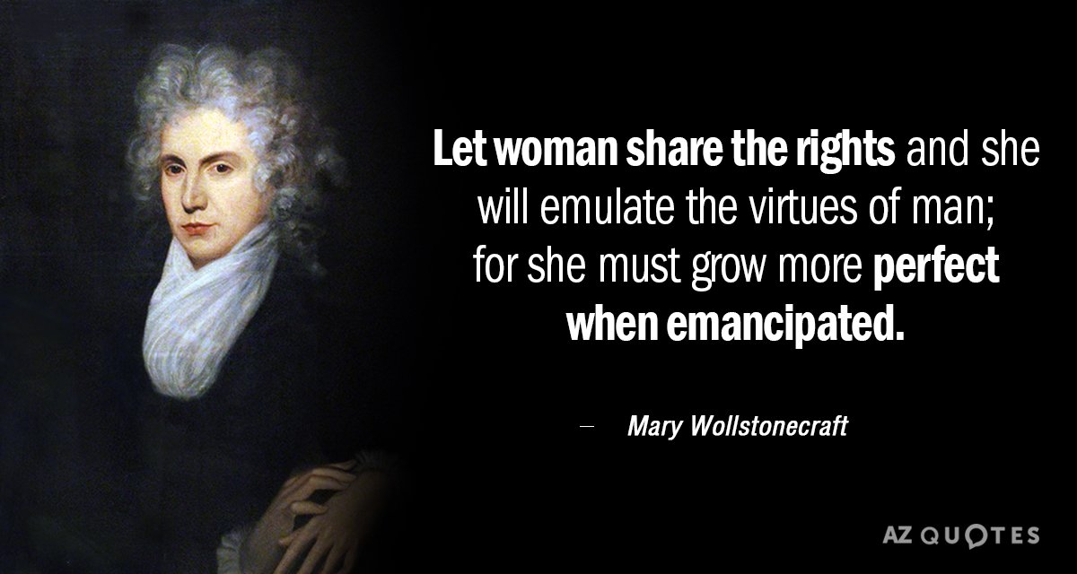 A Vindication Of The Rights Of Woman Quotes Mary Wollstonecraft On Twitter: "A Vindication Of The Rights Of Woman,  Pt.1, Ch.13 #Beck5 Https://T.co/Wfgikpvnzc" / Twitter
