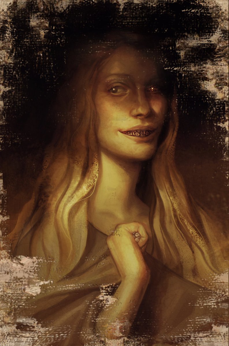 [Unknown painting] by [Unknown artist] found last night under recently discovered ruins in a classified location.