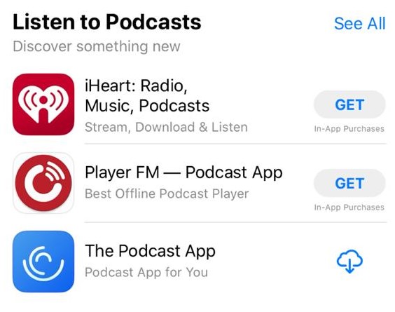 Super special thanks to <a href="/AppStore/">App Store</a> 🙌 for featuring us this week on Apps We Love Right Now and on the News Category! 

You can catch us there or give us a try at 👉apps.apple.com/us/app/the-pod…