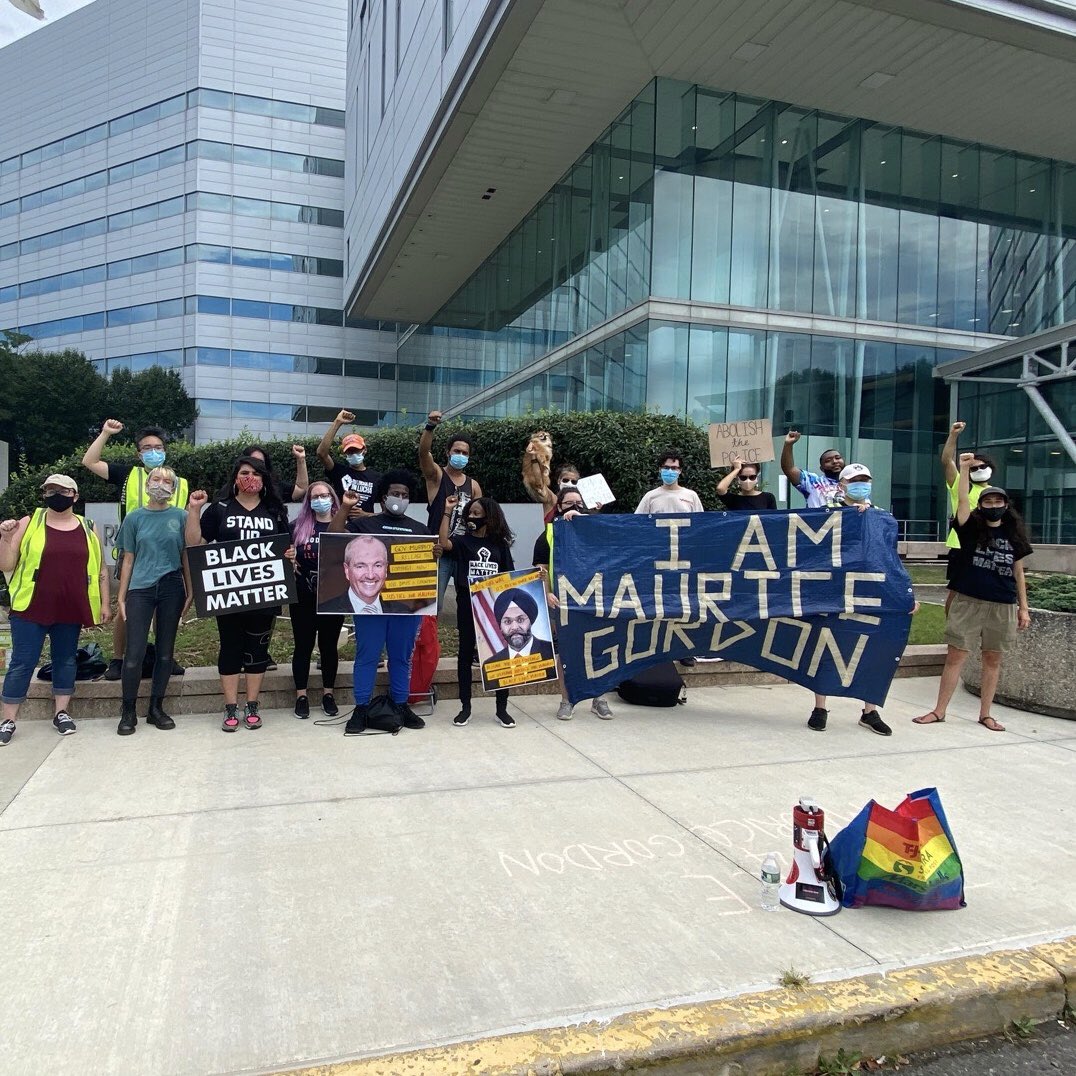 Edison 4 Racial Justice, <a href="/mercerabolition/">Mercer For Abolition</a>, Trenton Student Voice Power Movement &amp; Central Jersey DSA marched in Trenton to demand <a href="/NewJerseyOAG/">Attorney General Jennifer Davenport</a> &amp; <a href="/GovMurphy/">Governor Phil Murphy</a> release all evidence involved in Maurice Gordon’s case.