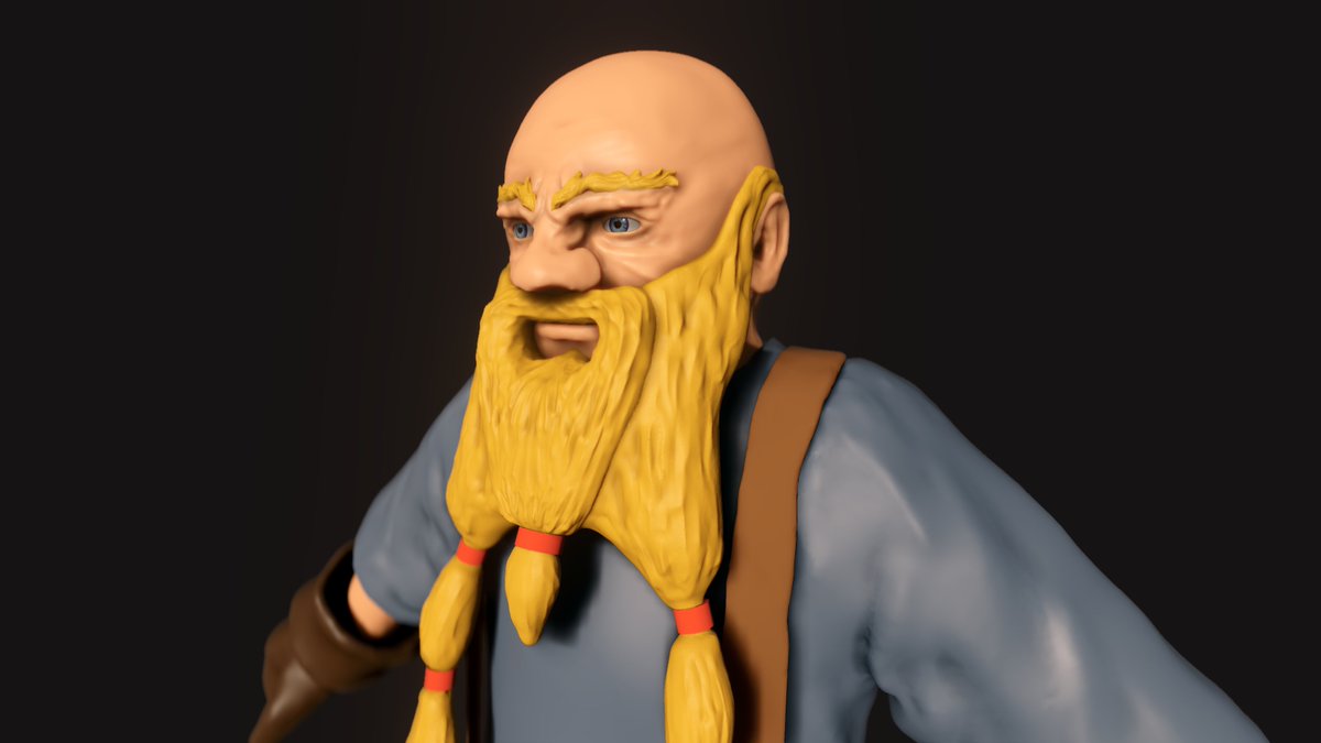 DasPanjo's tweet photo. Spent waayyy too much time on the High-poly model 😅 But the 3D model turned out pretty good :P
#blender #Blender3d #AboveTheSky #art #game #games #indiegame #100daysofGameDev https://t.co/JEGcbIfIU8
