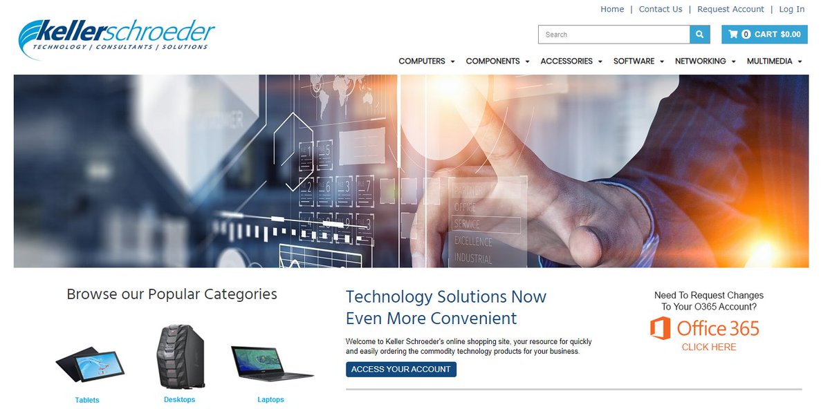 kellerschroeder's tweet photo. https://t.co/GwBQ6I58ku >>> Real-time pricing, availability, and shipping info at your fingertips. Our eCommerce site is your resource for quickly and easily ordering commodity technology products for your business. #techecommerce #techproductsonline https://t.co/A5x65egimE