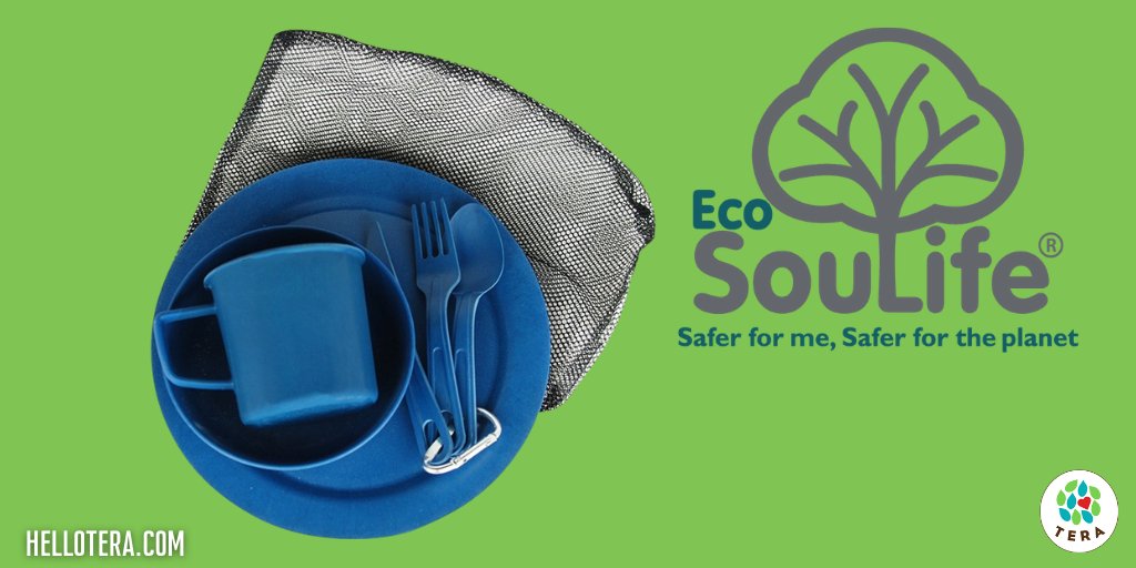hello_tera's tweet photo. #TeraShop - Ecosoulife is an environmentally conscious company providing guilt-free and reusable tableware. Make a statement by choosing this stylish camping set that is sure to make heads turn.
https://t.co/Hnhn2lAl5l
#tera #hellotera #earthfriendly #sustainability #zerowaste https://t.co/yGJBjitETr