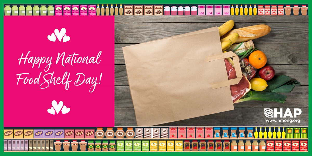 HAP_MN's tweet image. Fams in MN have suffered from food insecurity as a result of COVID-19. Food shelves are a great resource to utilize. To observe #NationalFoodShelfDay we&apos;re showing love for all the food shelves in our comm. Here&apos;s a list of Ramsey County area food shelves: bit.ly/32SOwow