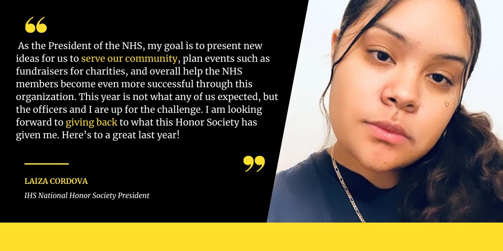 IrvingNHS's tweet photo. NHS President @laizacordova is ready to lead you to success! https://t.co/PSd9p15FGl