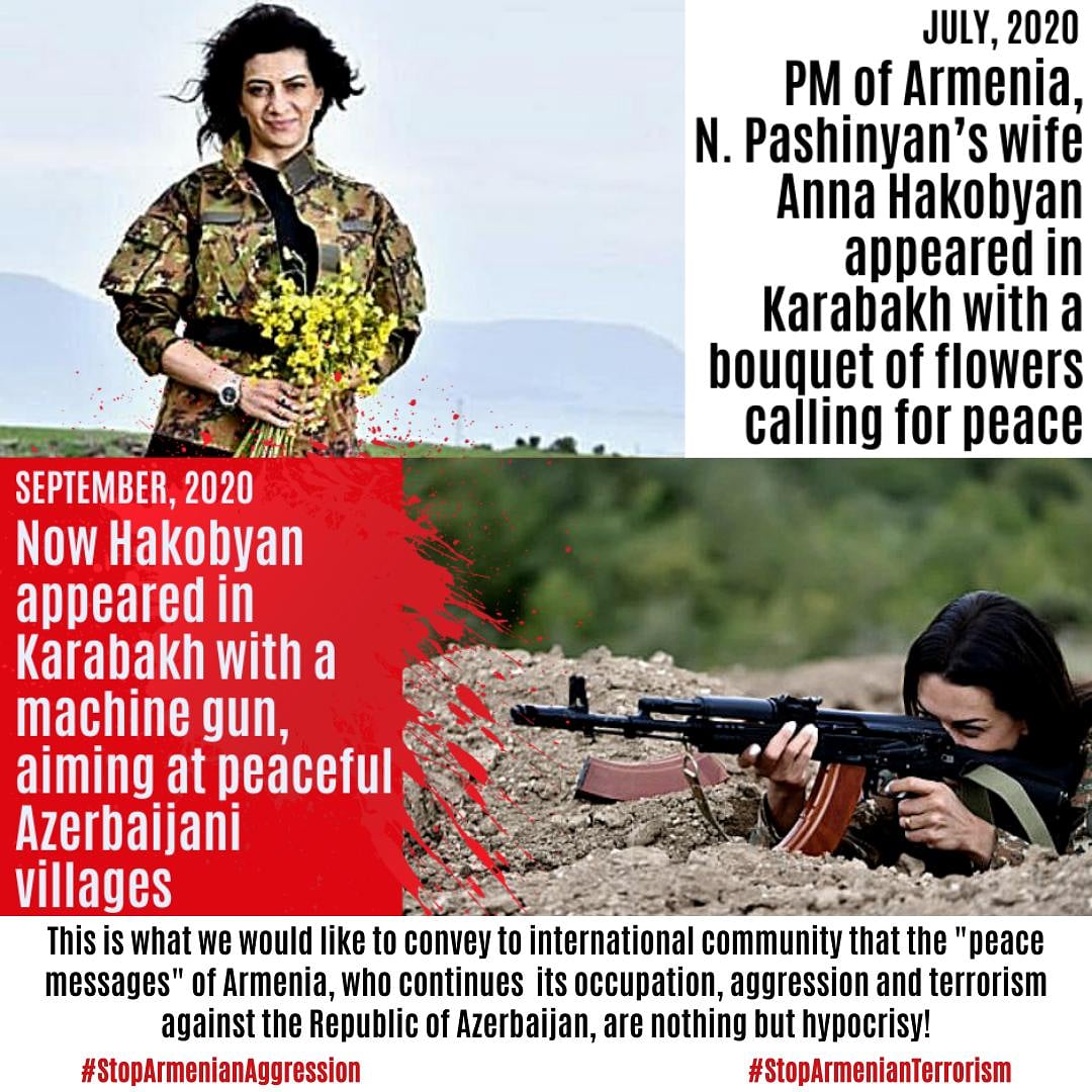 LaleKerimli3's tweet photo. @AzEmbPak @WesternAzePU #StopArmenianAggression
#StopArmenianTerrorism
#KarabakhIsAzerbaijan
#SayNoToAggression
#SayNoToOccupation
#RespectInternationalLaw
#ImplementUNResolutions https://t.co/Uo9Lzd4OlM