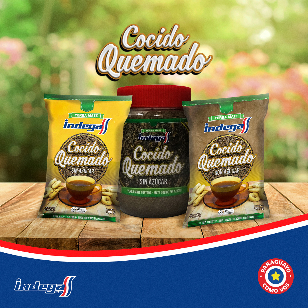 yerbamateindega's tweet photo. Acompañá tus desayunos o meriendas con nuestro tradicional cocido quemado ☕️
¡Orgullosos de ser paraguayos como vos!
#ParaguayoComoVos #Indega #ParaguayoComoVos #Indega 🇵🇾 https://t.co/aKuqh5IsF1